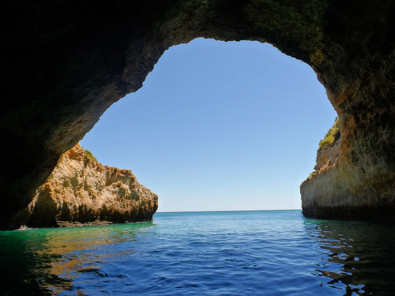 jaskina wodna w Algarve